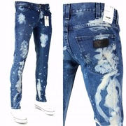 Męskie Spodnie Wrangler Spencer Wild Wash Jeansy W16A0596E W34 L34 34/34