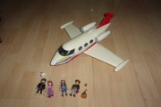 playmobil 6081 samolot pasażerski figurki  ludziki sowa