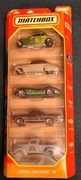Matchbox 5 Pack Coffee Cruisers IV Ford Cadillac Aston Martin Chevrolet