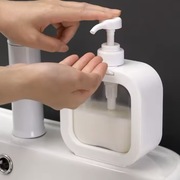 Dozownik do mydła przezroczysty z pompką