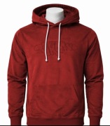 GRMY XS nowa bluza bordo sztruks z kapturem 