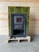 Kominek kaflowy zielony B1e