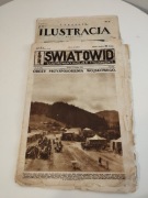 Przedwojenny Tygodnik Ilustracja Polska nr 32 1925 i Światowid nr 36 1926