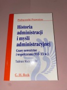Historia administracji i myśli administracyjnej