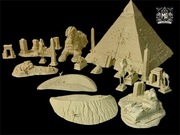 Zestaw Makiet Warhammer 40k AoS old world fantasy teren do gry bitewnej