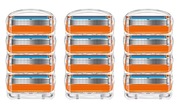 12x WKŁADY OSTRZA NOŻYKI GILLETTE FUSION 5 POWER PROGLIDE 12 SZT