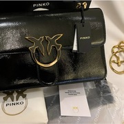 PINKO TOREBKA SKÓRA SKÓRZANA NOWA ORYGINALNA CZARNA DUŻA