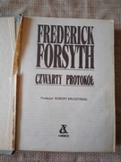 "Czwarty protokół". Aut. Frederick Forsyth. R.wyd. 1990