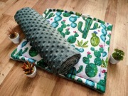 Komplet niemowlęcy kocyk+poduszka