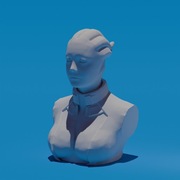 Figurka Liary z Mass Effect