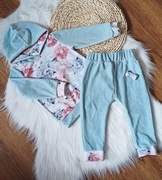 Welurowy dres dziecięcy