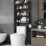 Regał łazienkowy nad WC 4 półki organizer regulowany loft