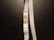 przepaska opaska dla dziewczynki kokardka na gumce