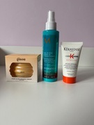 zestaw kosmetyków do włosów kerastase gisou moroccanoil