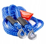 Linka holownicza 2000kg 2 tony 4metry lina wzmacniana 