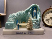 Pozytywka z figura Matki Boskiej Lourdes. ANTYK UNIKAT #920