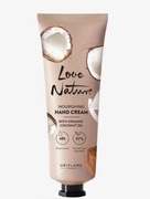 Odżywczy krem do rąk Love Nature z organicznym olejem kokosowym Oriflame