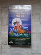 Kaseta VHS Wszystkie psy idą do Nieba 