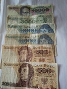 Banknoty Polskiej waluty z czasów PRL-U - cena za wszystkie