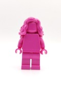 Lego Minifigures tls110 - Dark Pink Różowa / Monochrome