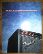 Fender The Best of Guitar and Bass Amplification Catalog - katalog