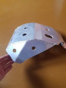 Osłona aluminiowa solidna nowa honda crf 250