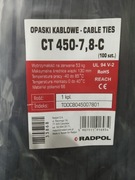 Opaski kablowe CT 450-7,8-C Trytytki 