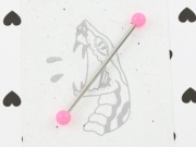 VENOM kolczyk industrial do ucha sztanga róż VS133