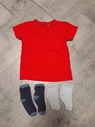 Bluzka chłopięca NEXT rozm. 82 cm + skarpetki