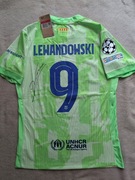 Koszulka Barcelona 24/25 ROBERT LEWANDOWSKI z autografem