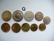 ZESTAW MONET OBIEGOWYCH 9 SZT. Z ROKU 2014