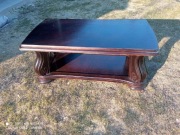 Ława drewniana wenge