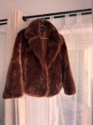 miś futerko brązowe ZARA XS