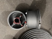 Bęben, koła linowe do bramy segmentowej