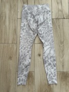 Legginsy damskie Nike jasne w plamki