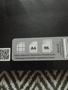 ZESZYT brulion W KRATKĘ A4 96 KARTEK Top-2000 czarna/pomarańczowa okładka