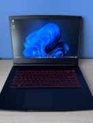 Laptop MSI GF63 Thin - jak NOWY - i5 9gen/GTX 1650Ti/16GB/512GB + GRATIS!