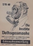 Niemiecki zawór wdechowy do maski p-gazowej z 1939