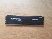 Pamięć RAM HyperX Fury Black 16GB 2666 MHz DDR4