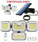 MOCNA LAMPA SOLARNA LED Z CZUJNIKIEM RUCHU ZMIERZCHU SMART