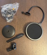 MKIT-STAND AMBRA -STATYW BIURKOWY + KOSZ + POP FILTR