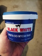 Pasta do mycia rąk Black White 500g