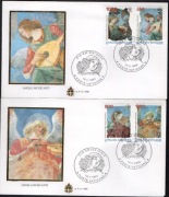 Watykan,Poste Vaticane,Mi.1246-1251,Muzykalne Anioły