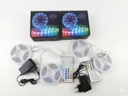 Zestaw 2x Taśma LED RGB 5050 | Kompletne Zestawy + Piloty