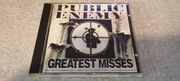 PUBLIC ENEMY - GREATEST MISSES CD 1992 EU #1