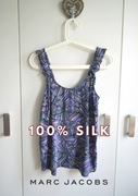 Marc by Marc Jacobs top bluzka 100% SILK jedwab kolorowa premium XS/S