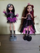 DWIE sukienki gotyckie MONSTER HIGH + BUTY +GRATIS