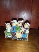 Figurka świąteczna grupka dzieci VINTAGE 