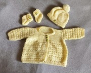 Handmade komplet dla noworodka