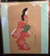Obrazek gejsza Japonia Tokyo National Museum